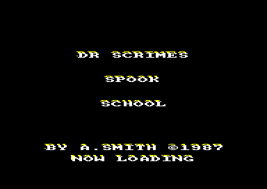 Dr Scrime's Spook School 